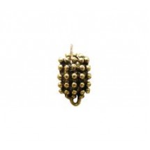 Granular Rectangle Earring Top #1361P