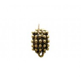 Granular Rectangle Earring Top #1361P