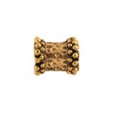 Granular Rim Tube Bead #4155