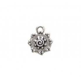 Granular Spiral Earring Top #2068P