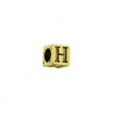 'H' Block Letter Bead #H_BL