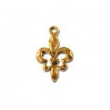 Hammered Fleur De Lis Flat Loop #4995 Hammered Fleur De Lis Flat Loop #4995