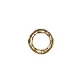Hammered Ring For Hook (12mm) #6552B Hammered Ring For Hook (12mm) #6552B