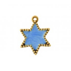 Beaded Edge Star - Hand Painted #4539HP