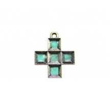 Cross - For Square Stones - Hand Painted #853HP