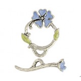 Dog Wood Toggle Set - Hand Painted #3998HP Dog Wood Toggle Set - Hand Painted #3998HP