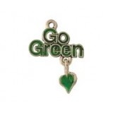 Go Green - Self Linker- Hand Painted #4609SLHP Go Green - Self Linker- Hand Painted #4609SLHP