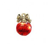 Happy Holidays Ornament - Hand Painted #2747HP Happy Holidays Ornament - Hand Painted #2747HP