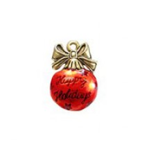 Happy Holidays Ornament - Hand Painted #2747HP