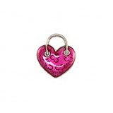 Heart-Shaped Handbag - Hand Painted #4367HP Heart-Shaped Handbag - Hand Painted #4367HP