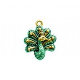 Peacock - Hand Painted #2892HP Peacock - Hand Painted #2892HP