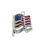 United We Stand Flag - Hand Painted #2592HP United We Stand Flag - Hand Painted #2592HP