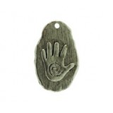 Healing Hand On Flat Disc #6226