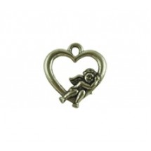Heart with Cherub #6174