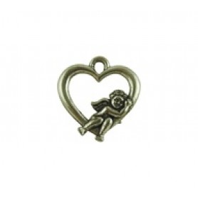 Heart with Cherub #6174
