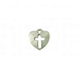 Heart with Cross #2414