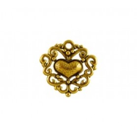 Heart with Filigree Scrolls #3220 Heart with Filigree Scrolls #3220