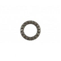 Ring For Hook with Etched Line Pattern #6240C