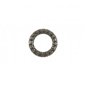 Ring For Hook with Etched Line Pattern #6240C