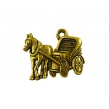 Horse Pulling Carriage #3316