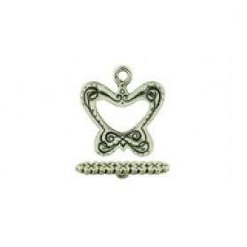 Inscribed Butterfly Toggle Set #4503