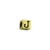 'J' Block Letter Bead #J_BL
