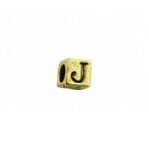'J' Block Letter Bead #J_BL