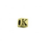 'K' Block Letter Bead #K_BL 'K' Block Letter Bead #K_BL