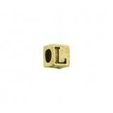 'L' Block Letter Bead #L_BL 'L' Block Letter Bead #L_BL