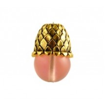Bead Cap with Scallop Pattern (Large) #4901