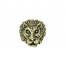 Lion Head Bead #6487