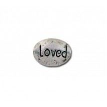 "Loved" Bead #4642