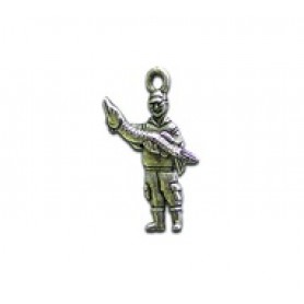 Man Holding Fish #3552 Man Holding Fish #3552