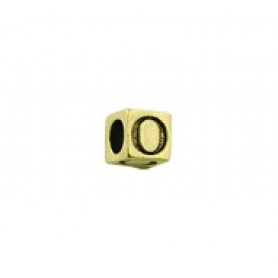 'O' Block Letter Bead #O_BL