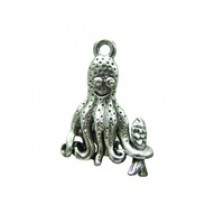 Octopus Holding Fish #2370