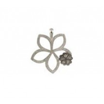 Open Flower Pendant #6078