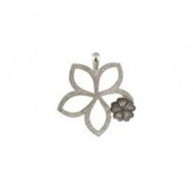 Open Flower Pendant #6078