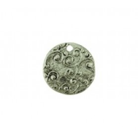 Ornate Round Disc (22mm) #6429 Ornate Round Disc (22mm) #6429