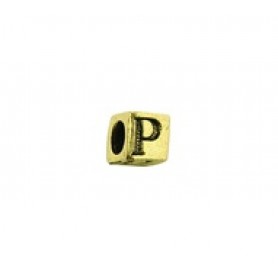 'P' Block Letter Bead #P_BL 'P' Block Letter Bead #P_BL