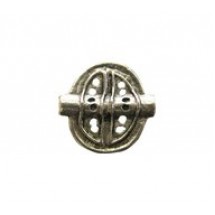 Pierced Oval Tube Bead #1332