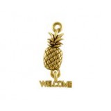 Pineapple with Welcome - Self Linker #4980SL Pineapple with Welcome - Self Linker #4980SL
