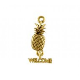 Pineapple with Welcome - Self Linker #4980SL Pineapple with Welcome - Self Linker #4980SL