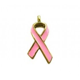 Pink Ribbon - Breast Cancer - Hand Painted #1801HP Pink Ribbon - Breast Cancer - Hand Painted #1801HP