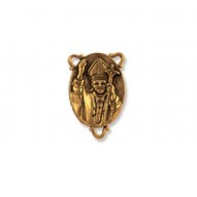 Pope John Paul 2 Rosary Connector #4041