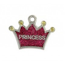 "Princess" Dog Or Cat Tag with Glitter #4534GL