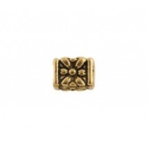 Rectangular Flower Bead #3033NM