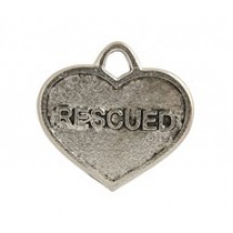 "Rescued" Dog Or Cat Tag #4578