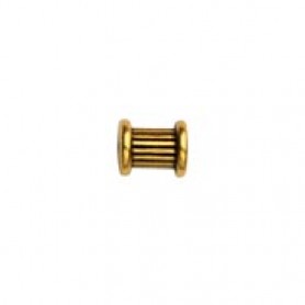 Ribbed Tube Bead (Small) #6601
