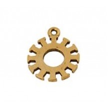 Round Drop Pendant Gear Like #4787