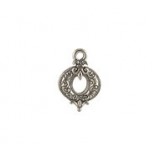 Round Eartop with Fleur De Lis Post #6158 Round Eartop with Fleur De Lis Post #6158